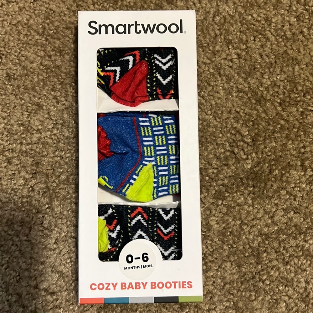 Smartwool cozy baby booties
